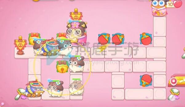 保卫萝卜4秋妃传第66关攻略