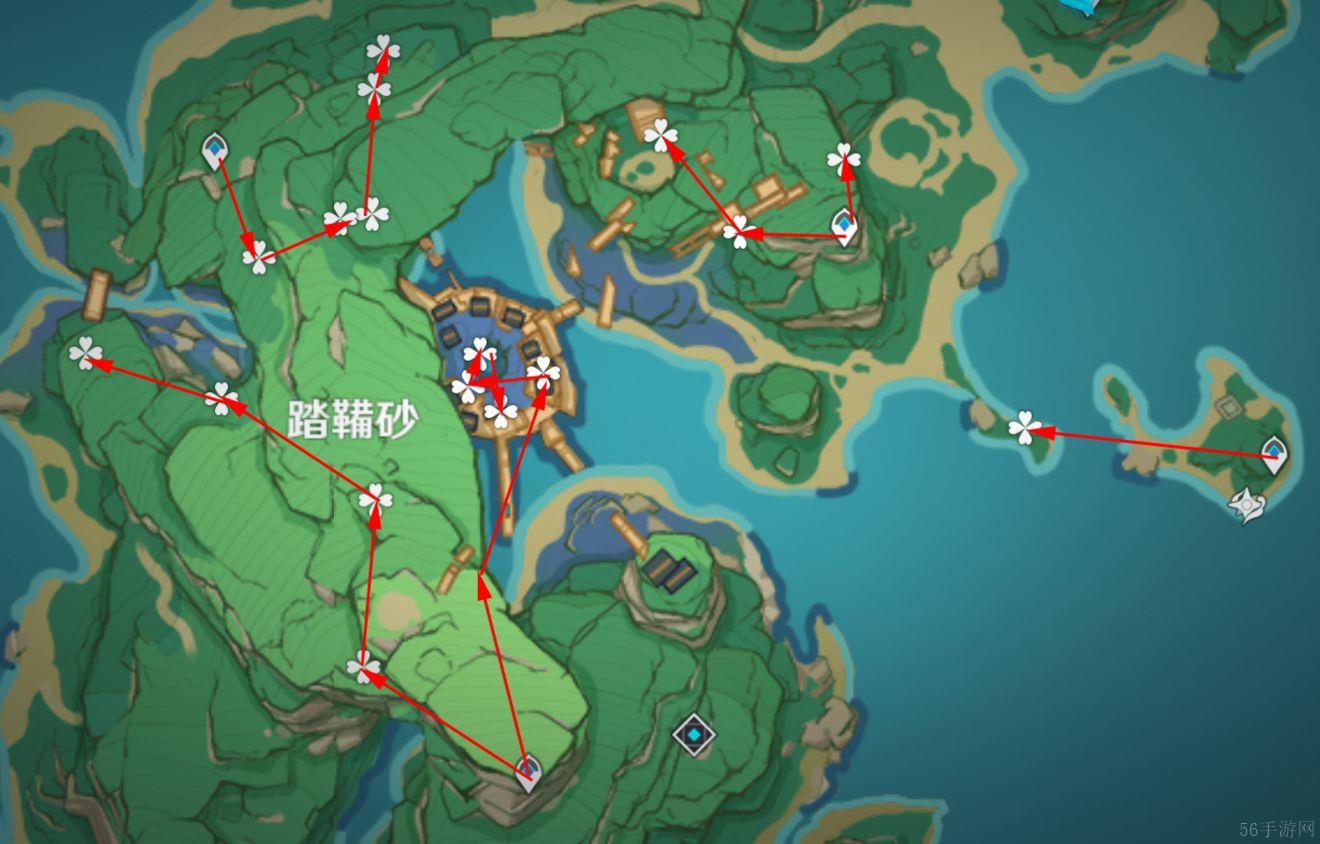 原神鬼兜虫采集路线分享