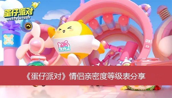 蛋仔派对情侣亲密度等级表最佳汇总-蛋仔派对情侣亲密度等级基本原理2023