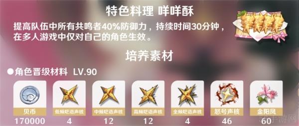 鸣潮安可培养材料一览