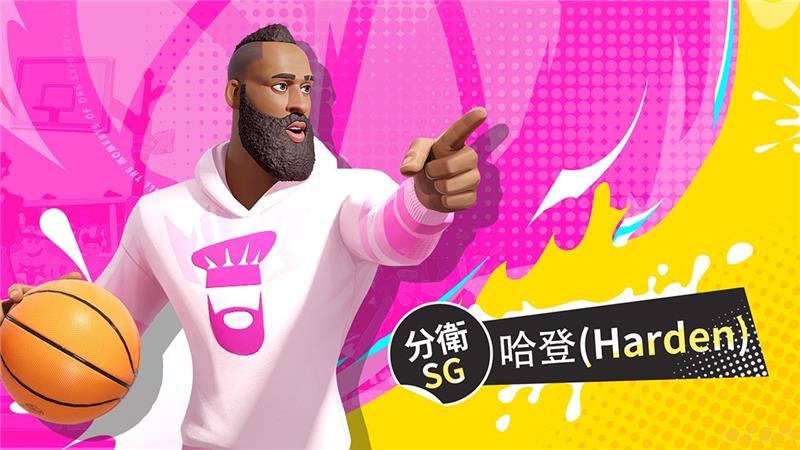 全明星街球派对名字旁边的标志有什么意思