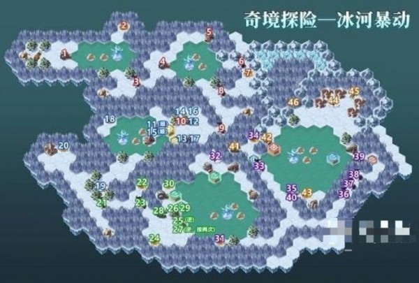 剑与远征冰河暴动怎么通关 剑与远征冰河暴动通关路线图推荐