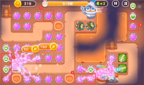 保卫萝卜4饿龙传说第9关怎么通关-关卡攻略技巧