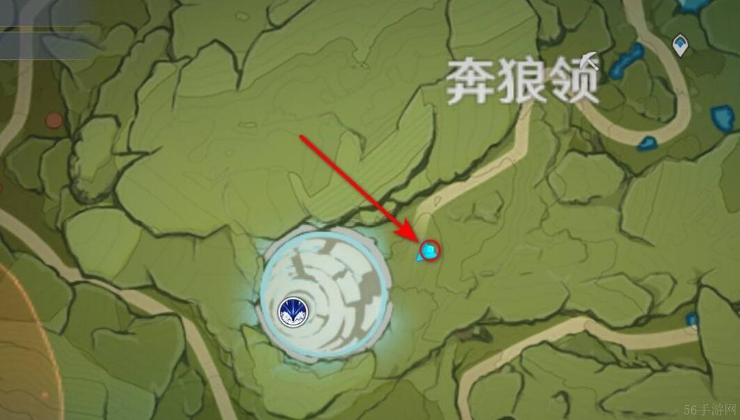 原神红色钩钩果位置