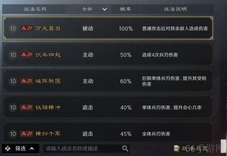 三国谋定天下战法怎么玩