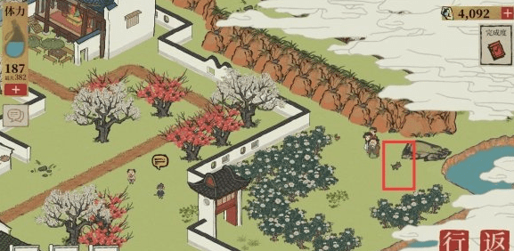 江南百景图糖葫芦小孩位置介绍