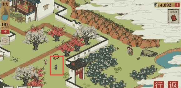 江南百景图糖葫芦小孩位置介绍