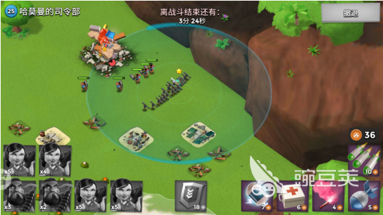 最佳进攻线路 海岛奇兵怎么对付超级迫击炮