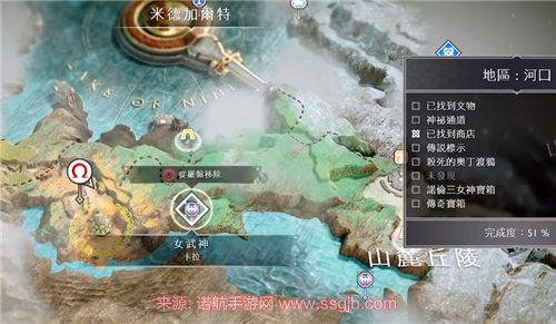 战神4女武神在哪里-9名女武神触发位置大全
