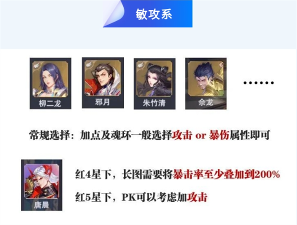 斗罗大陆魂师对决魂环属性及魂师加点选择分析