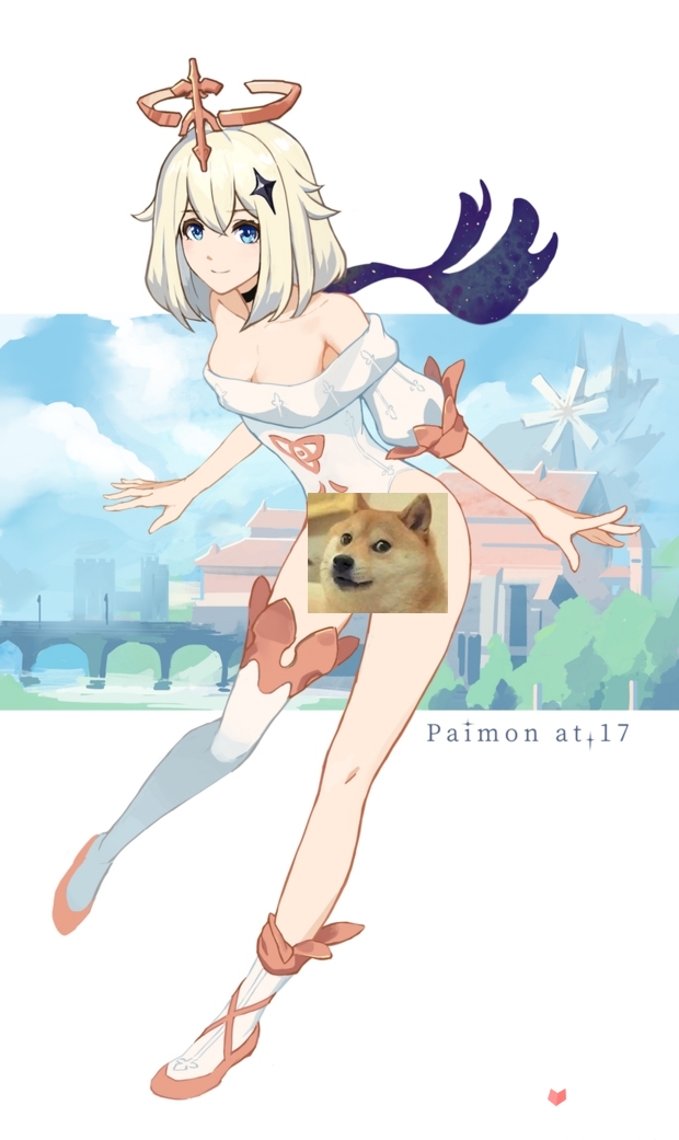 《原神》派蒙高清游戏宣传图