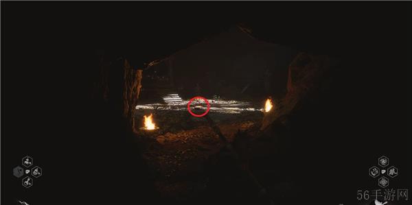 黑神话悟空黑风山打坐蒲团位置