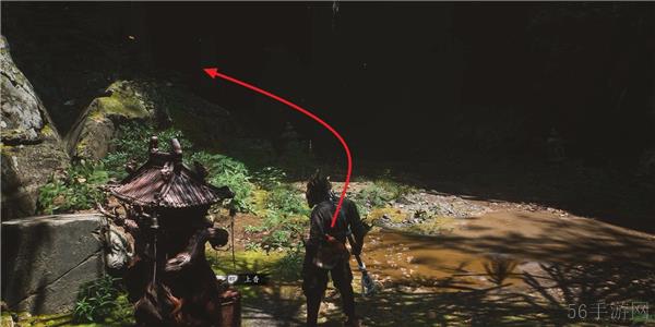 黑神话悟空黑风山打坐蒲团位置