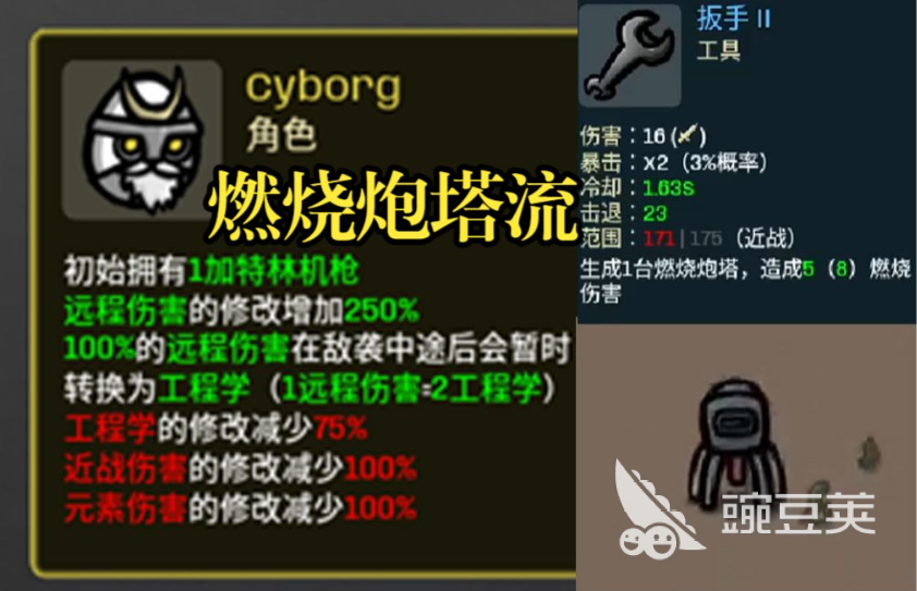 土豆兄弟cyborg怎么玩 土豆兄弟cyborg玩法技巧