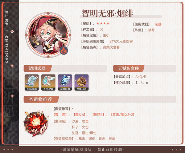 《原神》卡组推荐