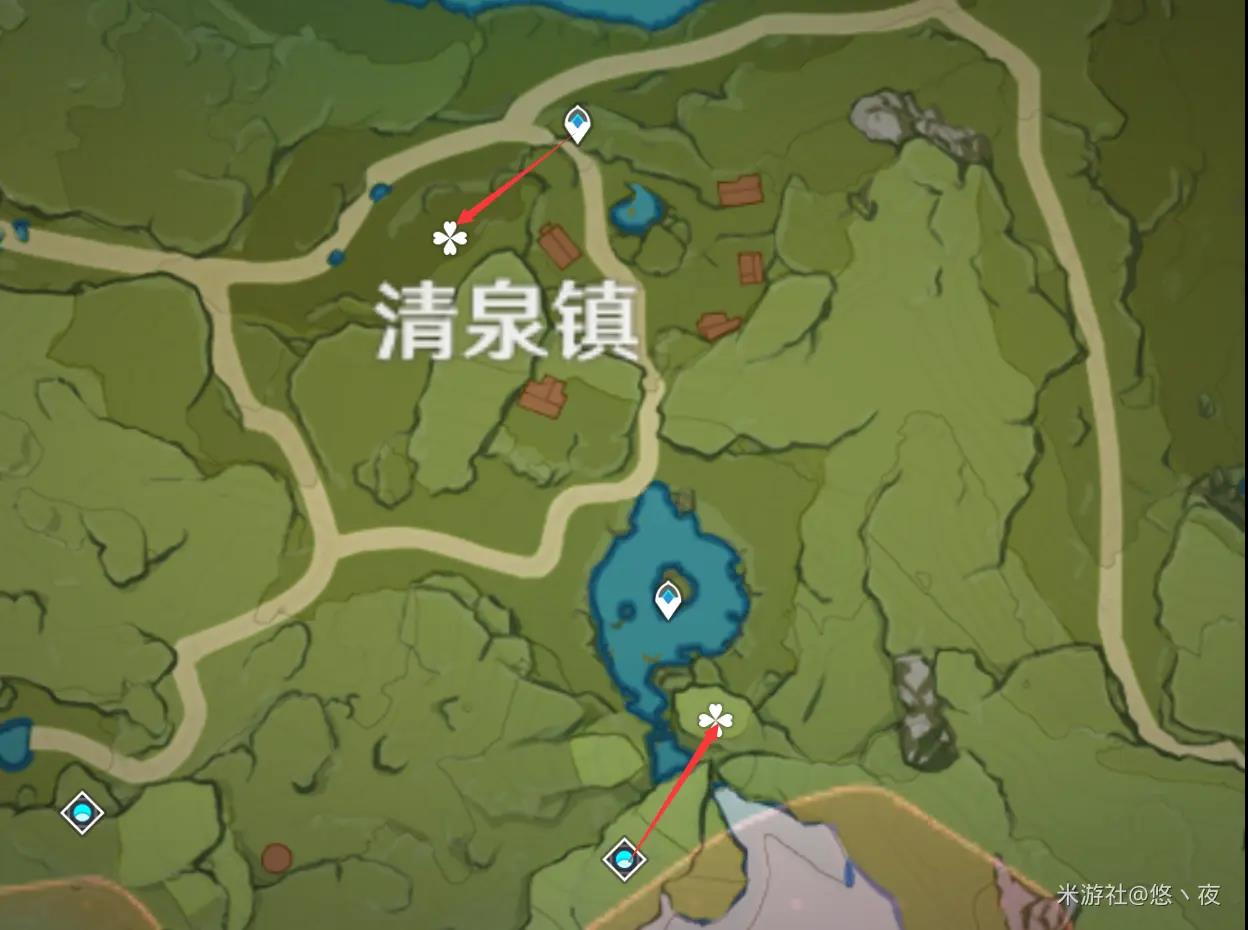 原神晶核位置图