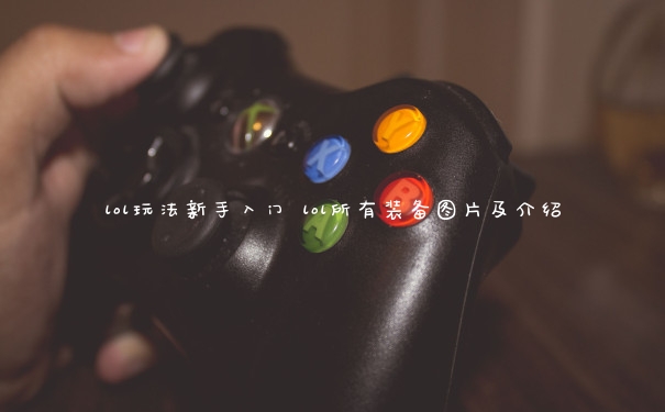 lol玩法新手入门 lol所有装备图片及介绍