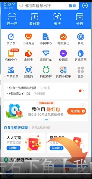 支付宝年账单怎么查全年的