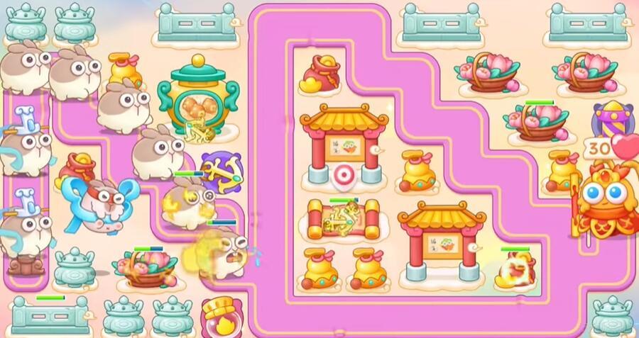 保卫萝卜4周赛1.8攻略2024