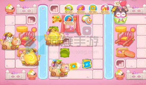 保卫萝卜4秋妃传第25关攻略