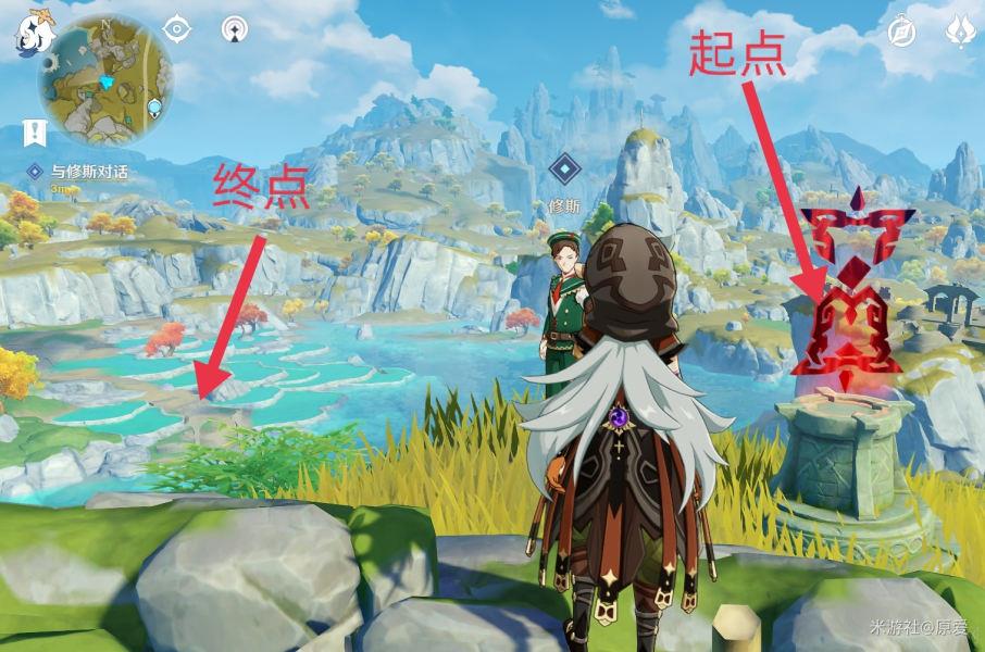 原神飞行挑战飞行路线图文攻略