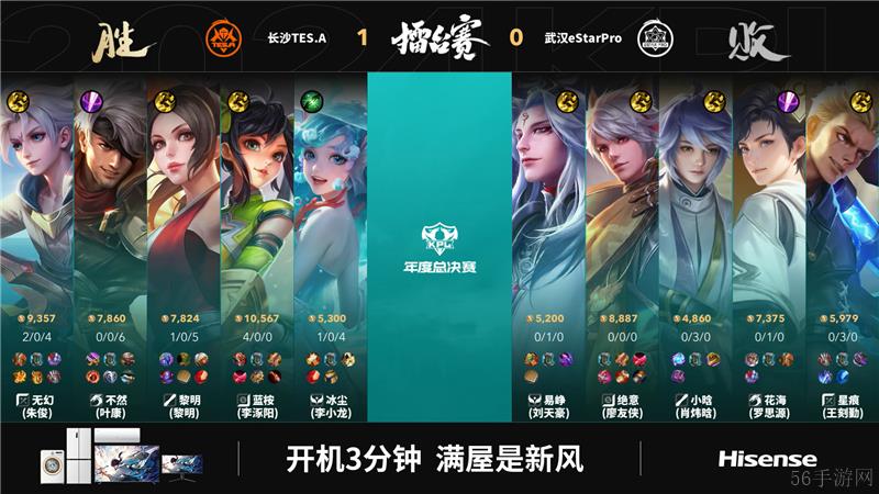 2024KPL年度总决赛武汉eStarPro对决长沙TES.A 以3比2拿下胜利