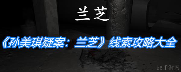《孙美琪疑案：兰芝》线索攻略大全