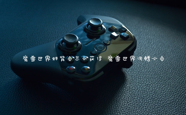 魔兽世界蚌背鱼怎么获得 魔兽世界泥鳍小鱼