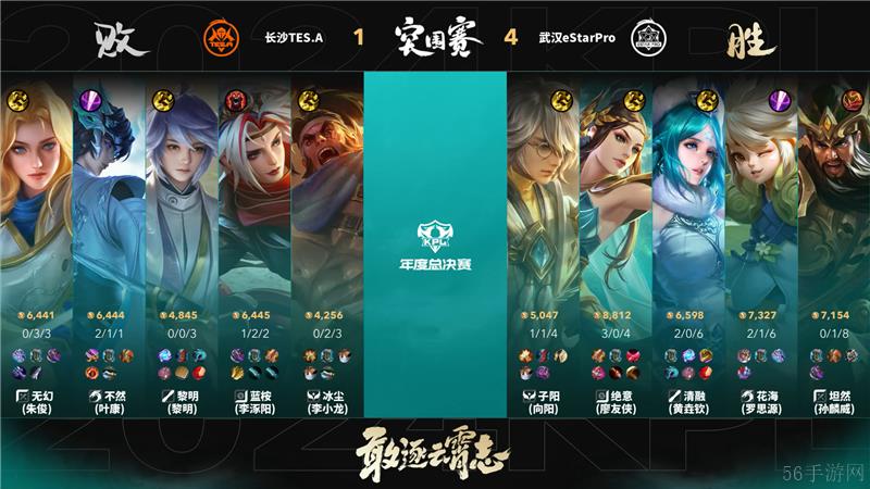 2024KPL年度总决赛10月24日赛事 武汉eStarPro对决长沙TES.A以4比1取胜