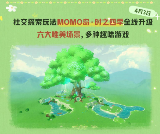 《蛋仔派对》MOMO岛·时之四季何时升级？