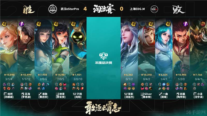 2024KPL年度总决赛11月3日赛事 武汉eStarPro对决上海EDG.M以4比0取胜