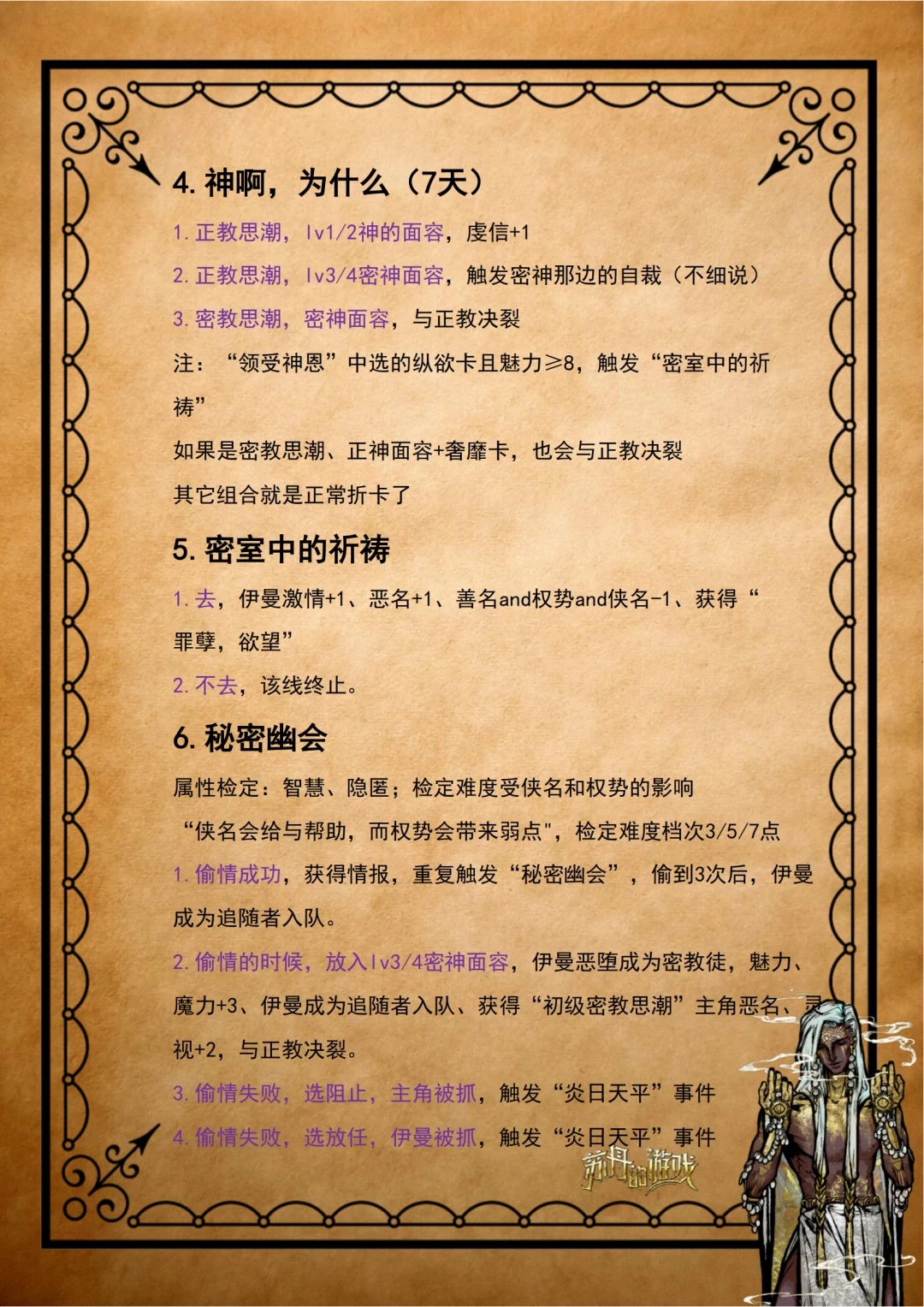 苏丹的游戏伊曼专属剧情与结局全流程攻略