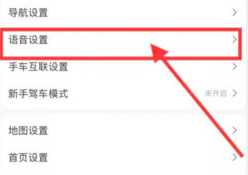 高德地图的语音唤醒功能在哪里打开