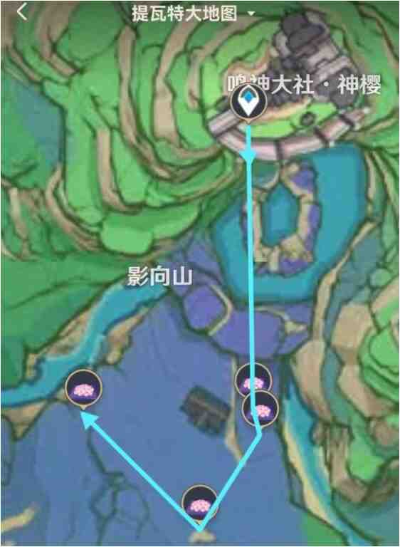 原神3.3绯樱绣球怎么采集？原神3.3神里绫人突破材料位置一览