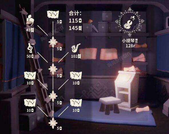 光遇音乐节先祖兑换图