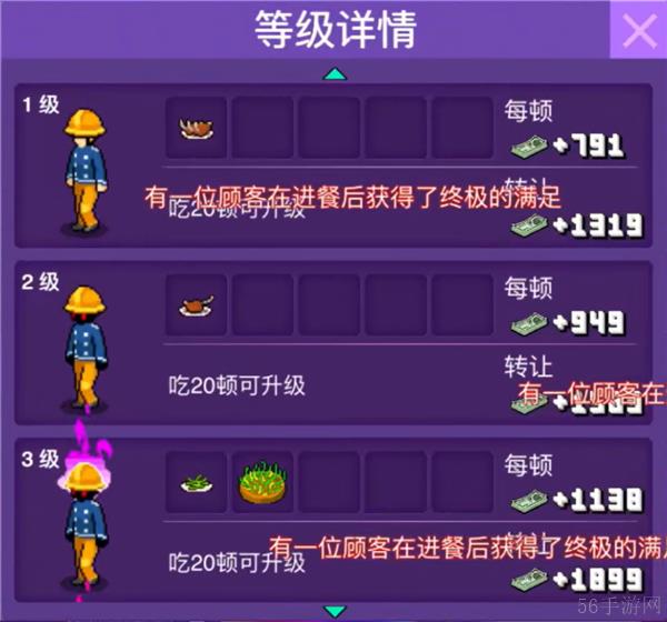 大家饿餐厅所有顾客变异图鉴表