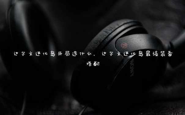 达尔文进化岛开局选什么，达尔文进化岛最强装备搭配