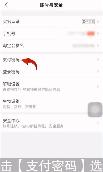 如何更改支付宝密码