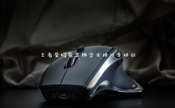 王者荣耀兔年限定皮肤行走特效