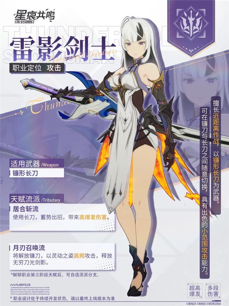 星痕共鸣职业有什么-星痕共鸣职业情报一览