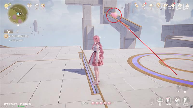 无限暖暖迷题空间小石树田村东侧解密方法