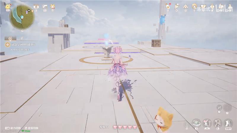 无限暖暖迷题空间滑翔训练石树传送点解密方法