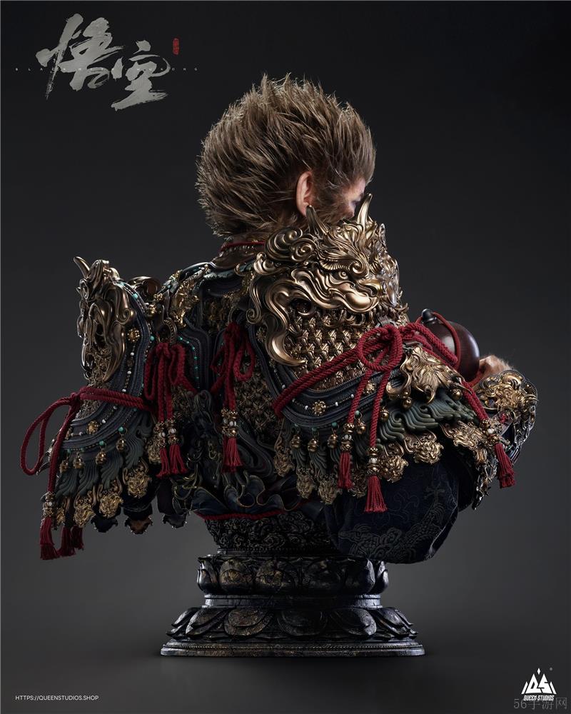 黑神话悟空天命人1:1半身立像售价33800元
