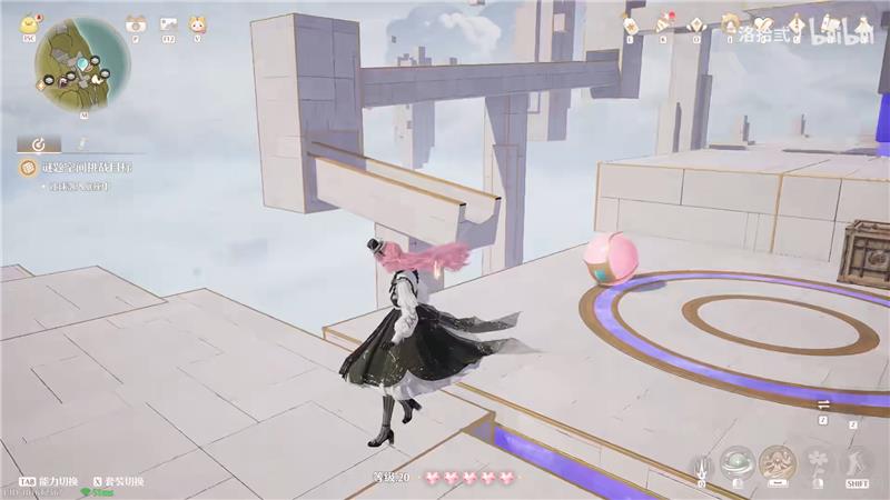 无限暖暖迷题空间石树田呜呜车站东边解密方法