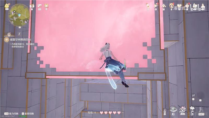 无限暖暖迷题空间石树田呜呜车站中间解密方法