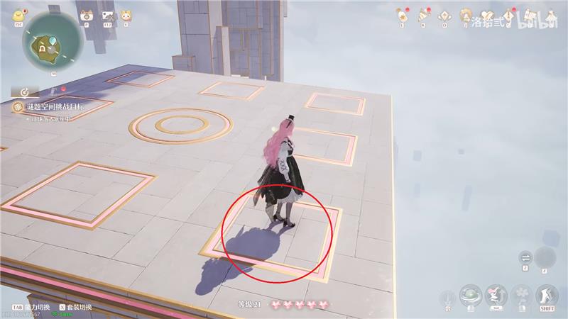 无限暖暖迷题空间石树田西南方小岛解密方法