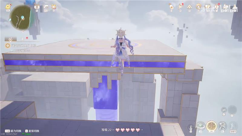 无限暖暖迷题空间祈愿森林守卫遗址东侧解密方法