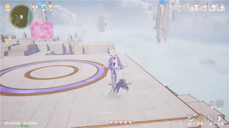 无限暖暖迷题空间祈愿森林守卫遗址东侧解密方法