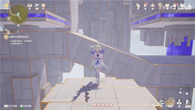 无限暖暖迷题空间祈愿森林怪味愿望山坡东侧解密方法