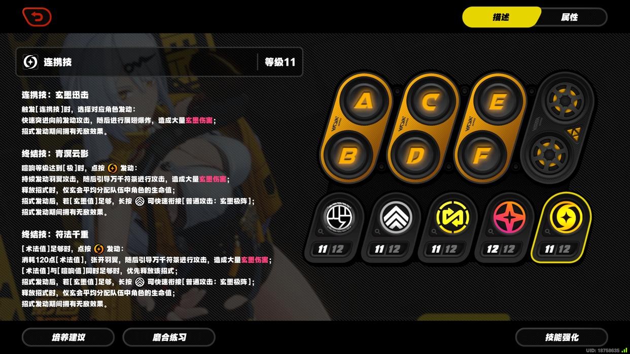 绝区零仪玄毕业面板